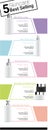 Mock up Realistic Best Skincare Beauty Product Bottle, Tube and Jar For Advertising Banner or Website Artwork or Magazine Design