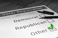 Voter Registration Form - Other / Third Party