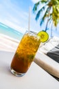 Mocktail on the beach