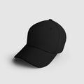 Mockup blank baseball cap, sun protection hats, fashion accessory, isolated on white background, side view Royalty Free Stock Photo