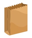 mockup grocery paper bag Royalty Free Stock Photo