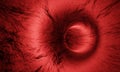 Mockup inside human blood vessel. 3D Rendering Royalty Free Stock Photo