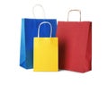 Mockup Of Paper Shopping Bags