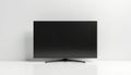 Mockup TV on plain white background Royalty Free Stock Photo