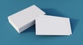 Mockup of white business cards