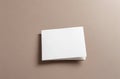 Mockup of white business cards