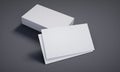 Mockup of white business cards