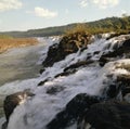 mocona saltos de mocona paraguay river cascade argentina Royalty Free Stock Photo