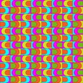 Mod colorful geometric vector pattern