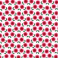 Mod roses background pattern Royalty Free Stock Photo