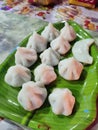 Modak which is served as bhog to ganeshji.Indain idol god .