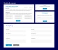 Modals and popups windows