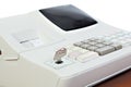 Mode selector switch on the cash register Royalty Free Stock Photo