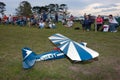 Piper model airplane show Royalty Free Stock Photo