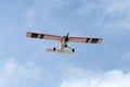 Model airplane stunt plane spinning