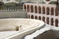 Model of the ancient amphitheater, Plovdiv