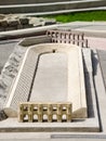 Model of the ancient amphitheater, Plovdiv