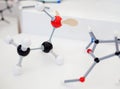 Model of atom molecule Royalty Free Stock Photo