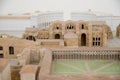 Model of The baths of Diocletian. Rome.