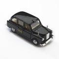 model of black london taxi cab Royalty Free Stock Photo