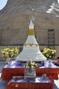 The model The Botataung Pagoda Royalty Free Stock Photo