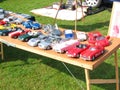 Model cars for sale. Royalty Free Stock Photo