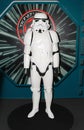 A model of the character Storm Trooper from the movies and comic