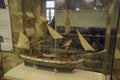 Model of classic sailing ship