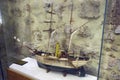 Model of classic sailing ship