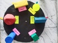 Model of 3D shapes in mathematics for class 6 onwards