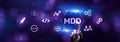 Model-Driven Development MDD for Efficient Software Engineering Royalty Free Stock Photo