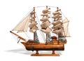 Model of a Historic Ship Royalty Free Stock Photo