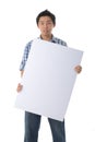 Model Holding White Board