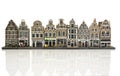 Model houses in old Amsterdam Holland