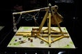 model of siege machine - catapult, Czech Republic