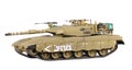 Model of Merkava tank Royalty Free Stock Photo