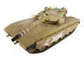 Model of Merkava tank Royalty Free Stock Photo