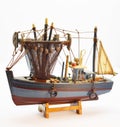 Model old fish ship