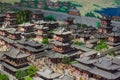 Model of old town in Luoyang City National Heritage Park - China Royalty Free Stock Photo