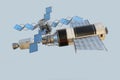 Model of orbital space station Skylab Royalty Free Stock Photo