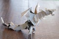 model origami dragon