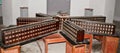 Model of the original Cellular Jail at Port Blair. Royalty Free Stock Photo