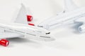 Model passenger aircraft Royalty Free Stock Photo