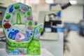 Model of plant cell in laboratory for education Royalty Free Stock Photo