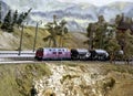 Model railroad Royalty Free Stock Photo