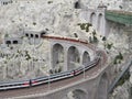 Model Railway Set Royalty Free Stock Photo