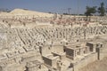 Model of Second Temple era Jerusalem. Royalty Free Stock Photo