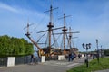 Model of the ship Goto Predestination on the Voronezh River