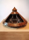 Model of the tank - invention of Leonardo da Vinci Royalty Free Stock Photo