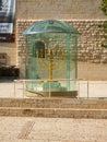Model of the Temple lamp in Jerusalem
